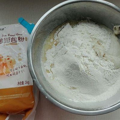  面包|奶香松软烫种面包