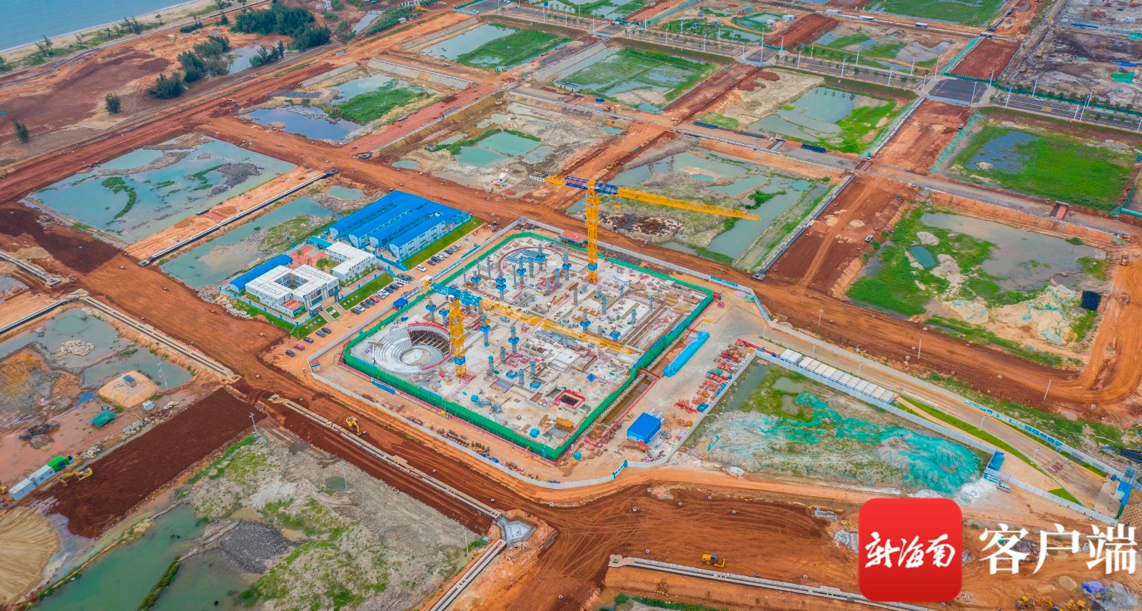 能源|瞰海南：江东新区海南国际能源交易中心项目建设“加速度”