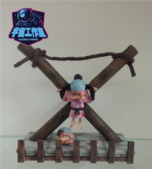  人大|海迷狂喜，同人制作桃之助处决手办，替换件效果让人大呼老天开眼