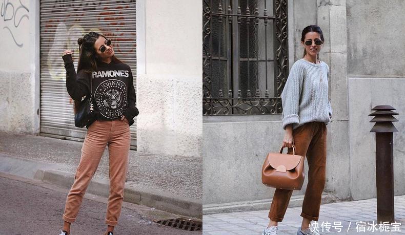  灯芯绒|裤型面料CP，粗腿秒变小鸟腿