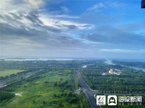 天空|济宁本轮降雨结束 雨过天晴快看“济宁蓝”