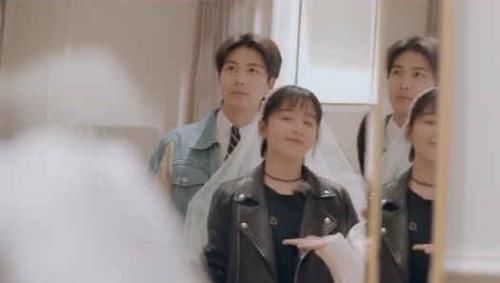 件事情|相亲对象掀开阚清子头纱,一瞬间害羞到红脸,下一秒互动美到不敢看