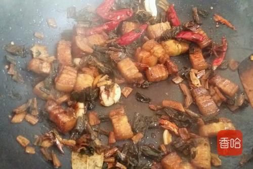太费|梅干菜与猪肉才是绝配，炖上一锅鲜香入味，唯一缺点太费米饭