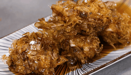 柴鱼片|一道火了上百年的日本著名美食,一咬爆浆,口口香脆,真的很好吃