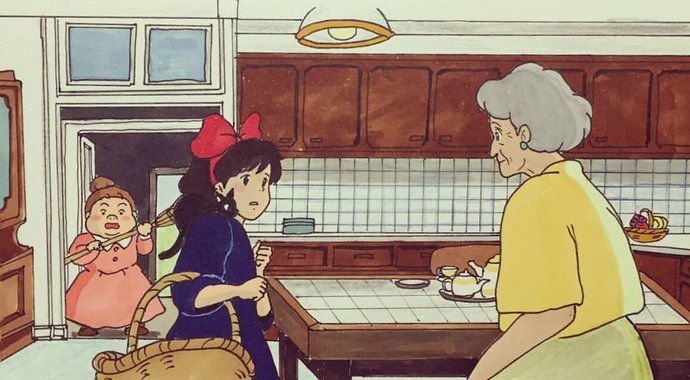  画家|日本插画家专门“抹黑”宫崎骏动画，却引来无数人点赞，画风简直...