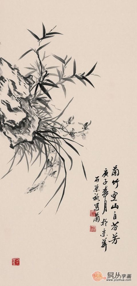 吉祥|书房适合挂什么字画 高雅吉祥手绘国画分享