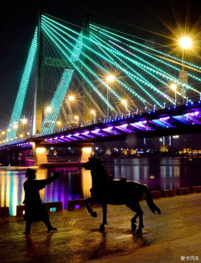 吉林|高山流水、吉林江城~江城大桥夜拍