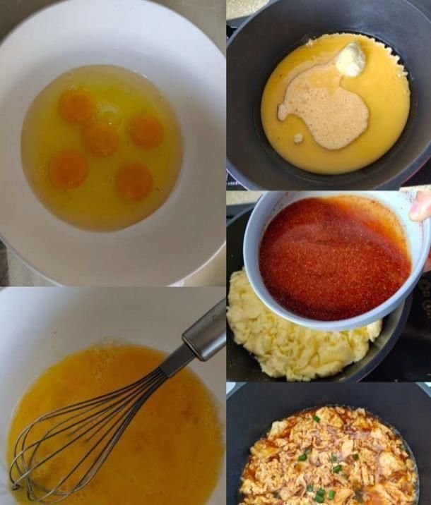 家常|家常炒蛋谁都会，但酱汁炒蛋你肯定没吃过口感嫩滑，拌饭吃秒光