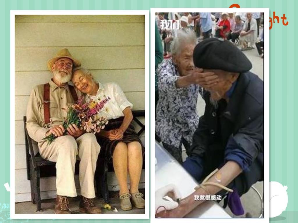 奶奶|98岁爷爷抽血,100岁奶奶帮捂眼睛,如何能拥有白头偕老的爱情?
