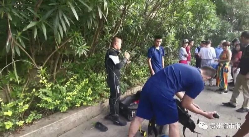 小车|一老人今晨在贵阳小车河游泳,意外溺水,消防正在搜救!