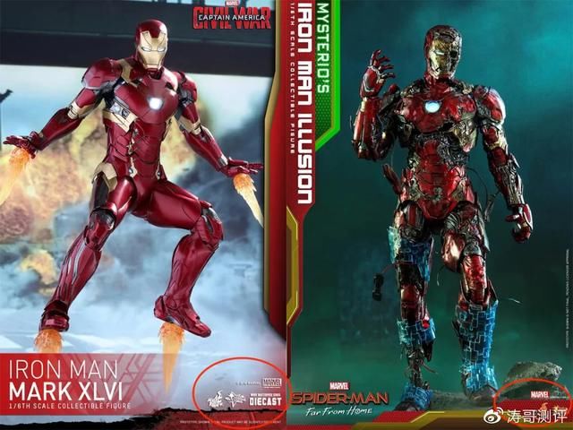  竟然|Hot Toys竟然出丧尸钢铁侠MK46了