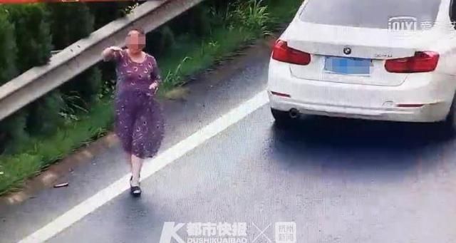  应女士|倒车、招手，错过出口的她在高速上竟这么选择