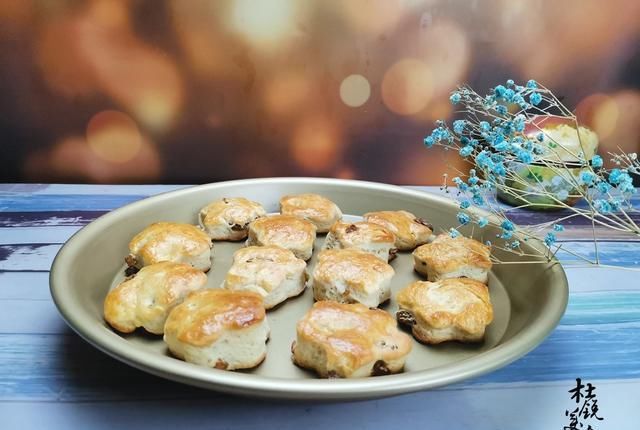  面包粉|拒绝泡打粉，低温发酵的司康，风味更馥郁，一家人的美味早点