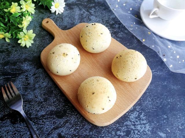 面团|小仙女版麻薯面包,免发酵揉一揉烤一烤,空心软糯超Q弹