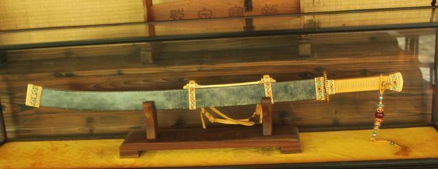 皇帝大阅佩|此刀为乾隆御用大阅刀,是目前级别最高的皇帝佩刀,价值无法估量!