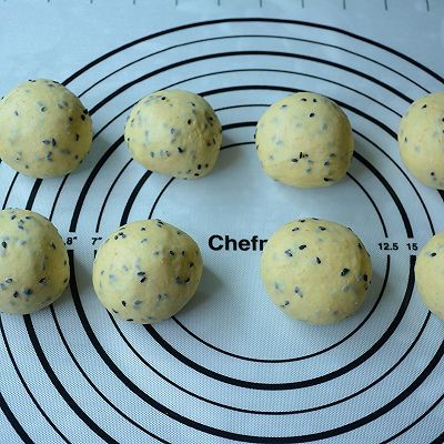  贝果|黑芝麻贝果三明治