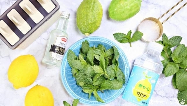 解渴|酸酸甜甜超解渴!自制柠檬苏打冰棍儿,解热解馋不长胖