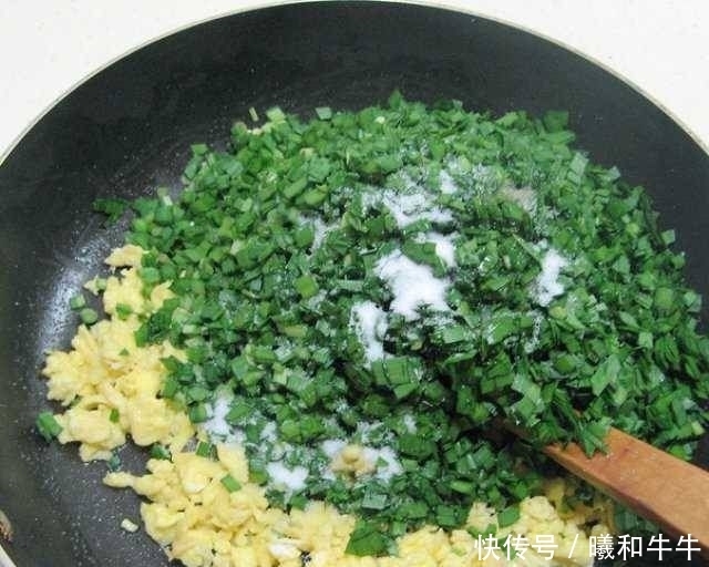 面团|童年记忆的味道-韭菜鸡蛋包子