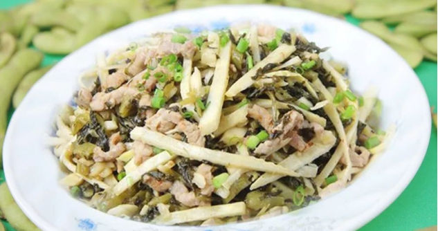  海带|精选美食：糖醋排骨，海带冬瓜汤，香菜馄饨，咸菜笋丝的做法