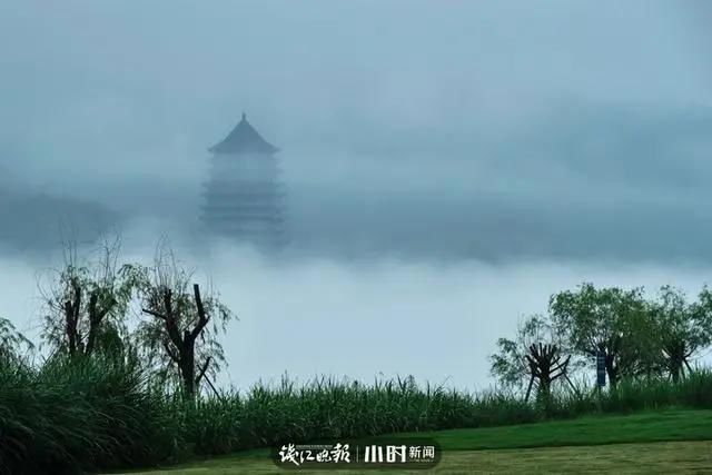  钱塘江|太仙！钱塘江“晨雾奇观”刷屏：恍如海市蜃楼