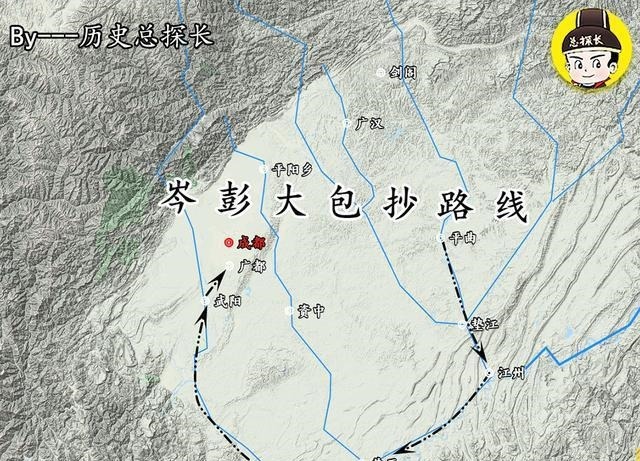 岑彭|图解东汉川蜀大决战!史书不会告诉你的细节