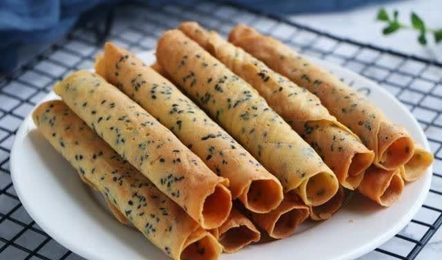  吃饭|不用烤箱不用炸的酥脆蛋卷，宝妈再也不用担心孩子不爱吃饭了