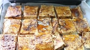 豆腐|香辣孜然豆腐, 学会再也不用出门买了