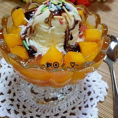 葡萄柚|葡萄柚芒果冰淇淋