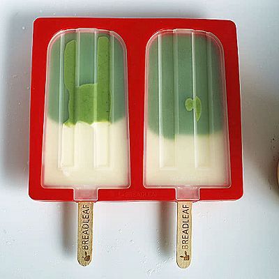  雪糕|抹茶牛奶双色雪糕