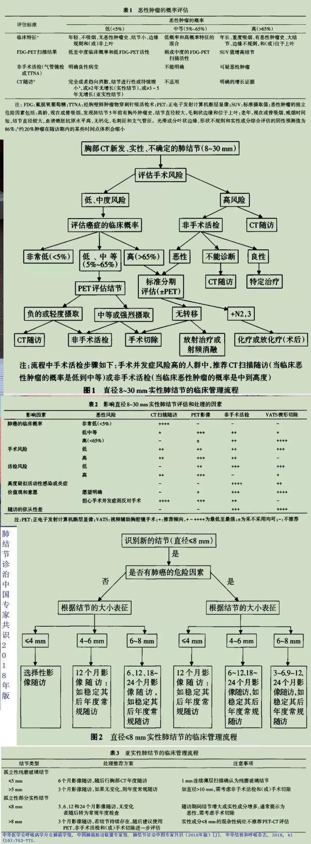  结节|肺结节切还是不切？20张经典图谱说明白了！