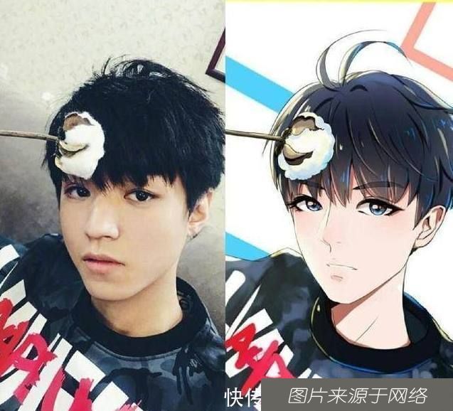 感觉|明星变成漫画人物，热巴美的惊心！杨颖认不出，王俊凯不输杨洋！