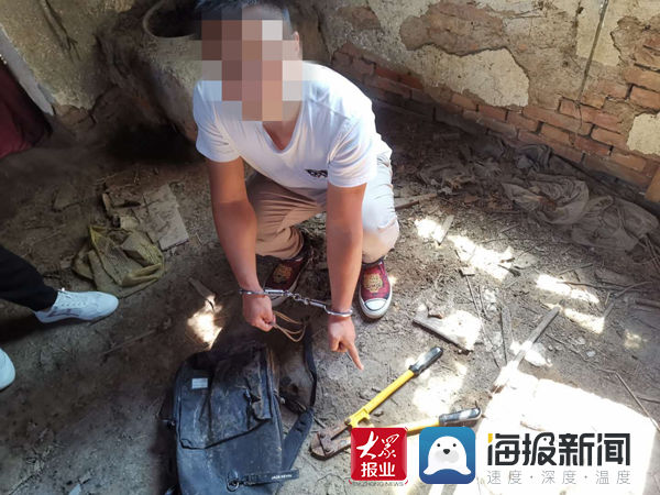 案发现场|光天化日绞锁入室盗窃 东昌府警方侦破系列盗窃案