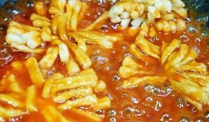  美味|松鼠素鱼，家常素菜，杏鲍菇用松鼠桂鱼的做法，同样美味下饭