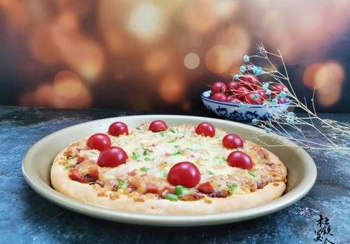  筋面粉|不用面包粉，照样做披萨，详细虾仁披萨做法，美味一个暑假
