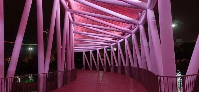 网红|【探索】滴水湖4座“网红”景观桥亮灯啦!快来先睹为快