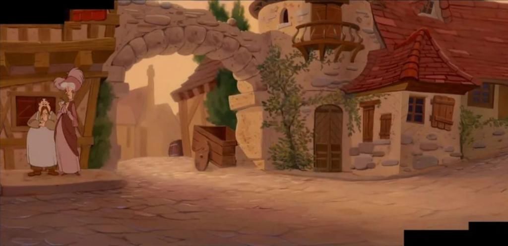 动画|迪斯尼经典动画背景美术资料公开