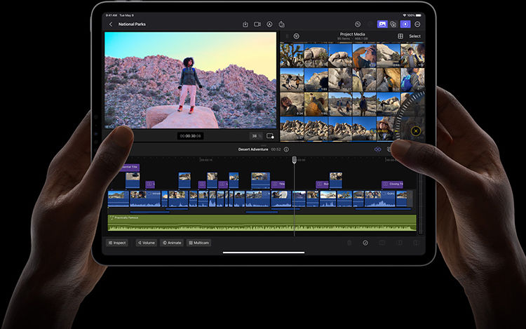 生产力表现显著提升 苹果推出iPad版Final Cut Pro与Logic Pro