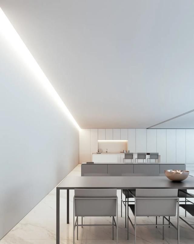  太美|太美了，白色极简主义别墅