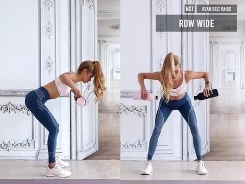 与核心肌群|健美女神亲授，10分钟练出完美背肌曲线