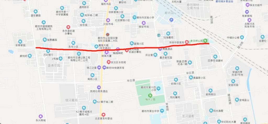 至建设路|实拍!廊坊城南这条主干道拓宽动工!