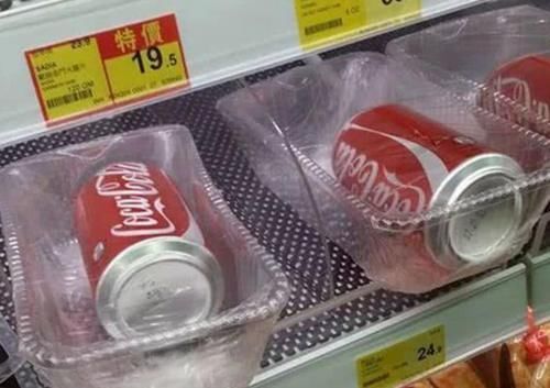 可乐|“过度包装”能有多狠可乐带包装还没啥,看到最后的橘子过分了