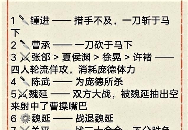  之战|庞德和五大名将对战，五人车轮战还拿不下庞德，庞德有多厉害？