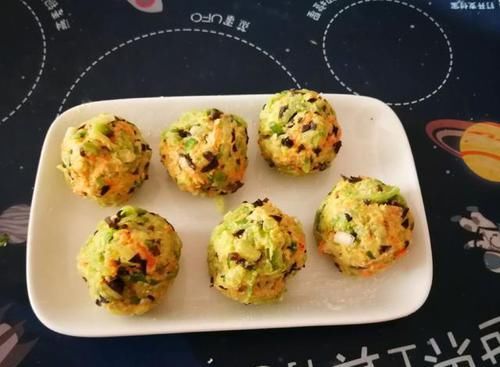 油炸|这款蔬菜丸子,无需油炸,操作简单又美味,一起过健康生活