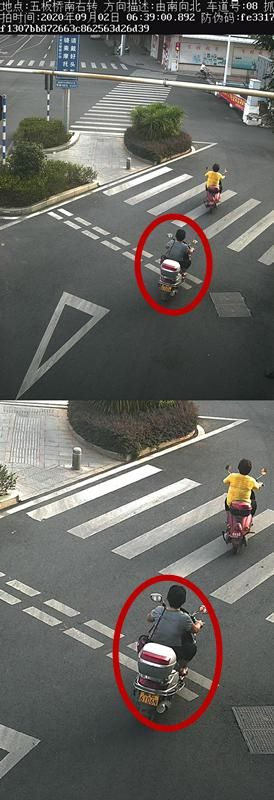 戴安全头|云霄交警曝光：这些人未戴头盔被拍下