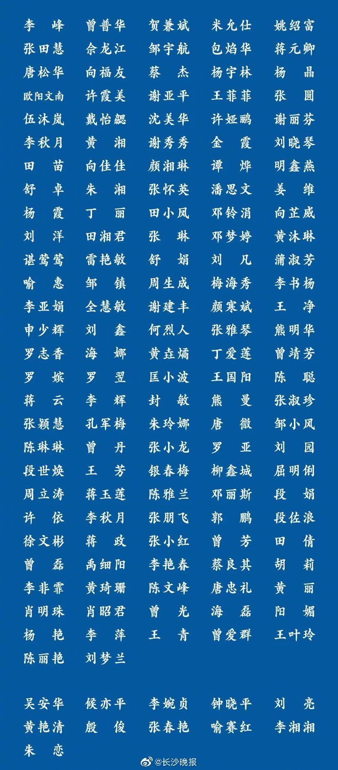 湖南|致敬！1498位湖南援鄂医务人员全名单如下！ ?