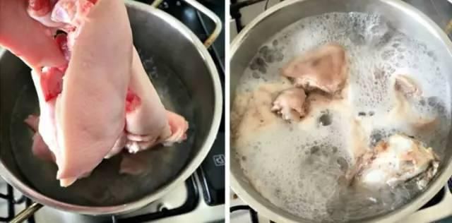 猪蹄洗净|炖猪蹄时用上这一招,几分钟就迅速软烂,关键还入味!