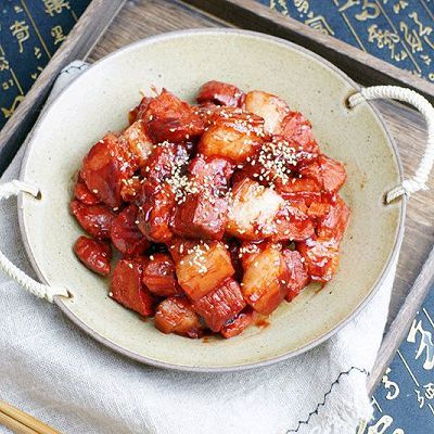  红烧肉|#太太乐鲜鸡汁玩转健康快手菜#腐乳红烧肉