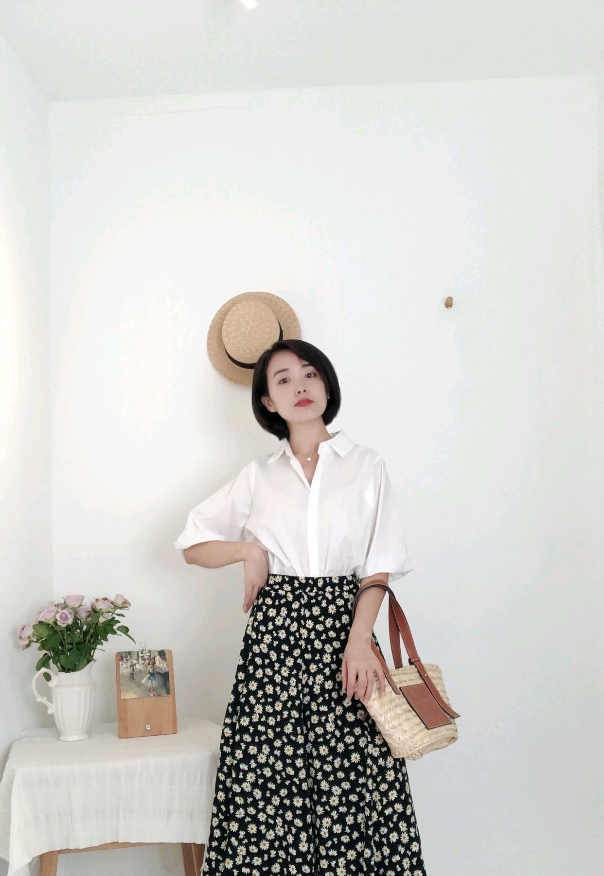  高级|夏日穿搭想要穿出高级很简单，清爽的半身裙，既时髦又减龄