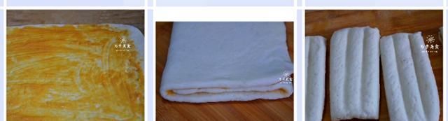  面点|咸蛋黄花卷的做法，咸香松软，风味独特，一款有创意的面点