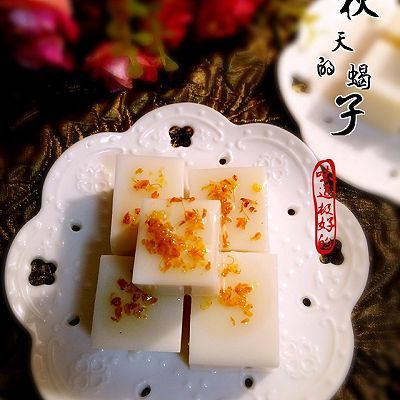  杏仁豆腐|桂花杏仁豆腐